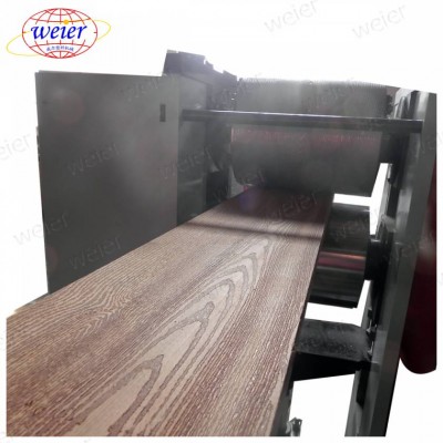 Wpc Decking Terrace Board Making Machine / Wood Plastic Composite Production Line